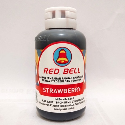 

Red Bell Pasta Strawberry 55ml RedBell Perisa Stroberi dan Pewarna Makanan