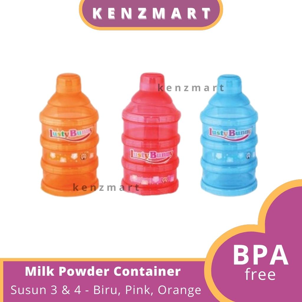 LUSTY BUNNY - MILK POWDER CONTAINER / TEMPAT SUSU BUBUK (SUSUN KEATAS) / TB 1523 &amp; 1524