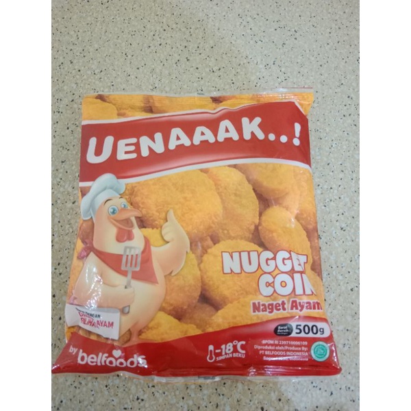 

Naget Ayam Belfoods Bentuk Coin