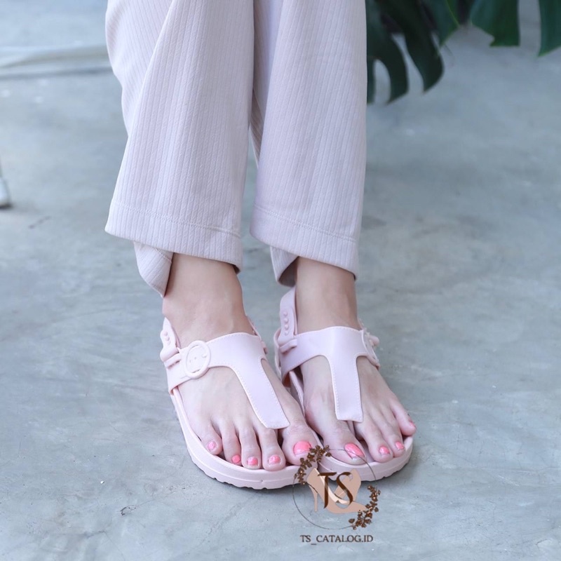 Sandal Japit Gesper Samping Tali Let BEST SELLER Import Mokaya 8059-2AC