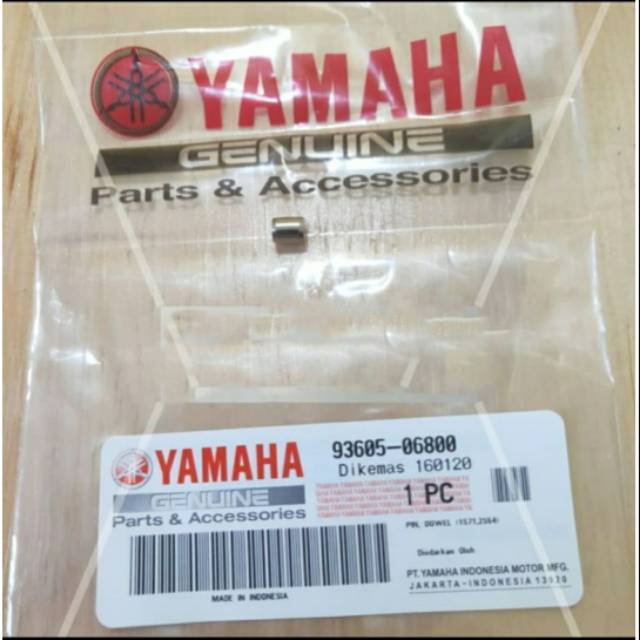 PIN DOWEL PEN NOKEN AS VIXION JUPITER MX BYSON R15 ORI ASLI YAMAHA 93605 06800