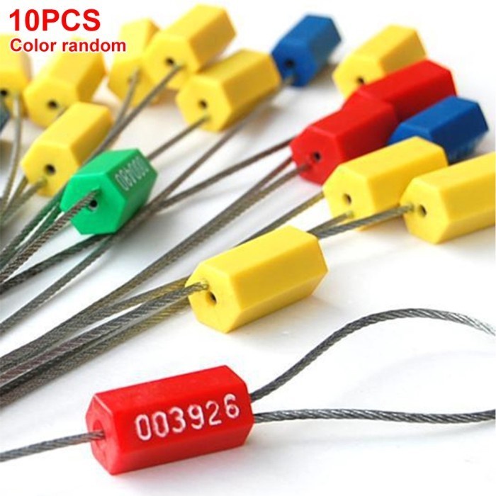 Ties Kabel Baja Locking Railway Stainless Steel Tightening Isi 10 PCS