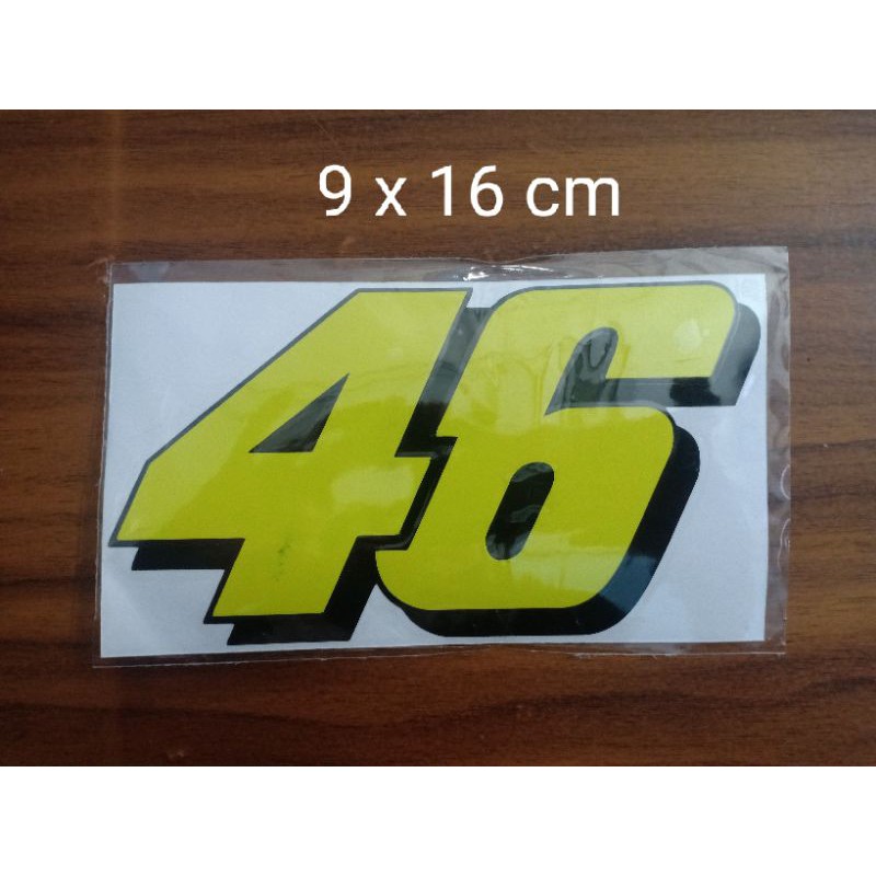 sticker cutting 46 Rossi