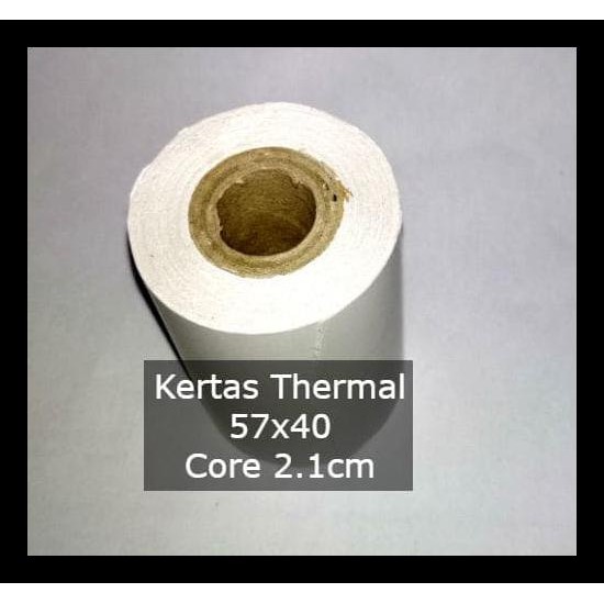 

Kertas Thermal 57 X 40 Untuk Printer 58 Struk Kasir Termurah