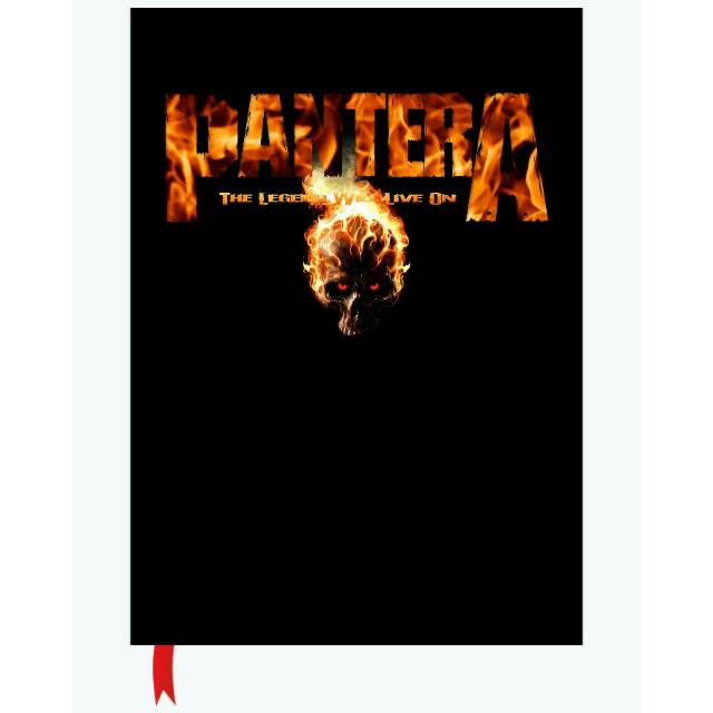 

buku rock metal band online - Buku Note - Notebook - Book of Rock - Pantera