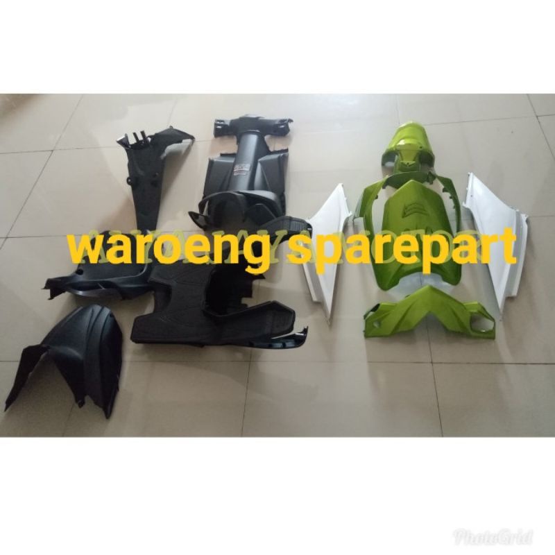 FULL BODY BEAT KARBU HIJAU PUTIH 2012