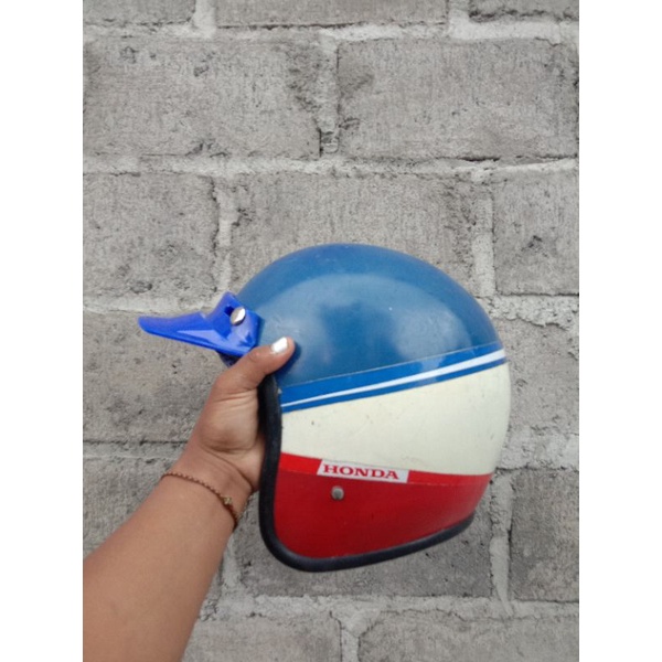 Helm Honda Line Jadul Ori