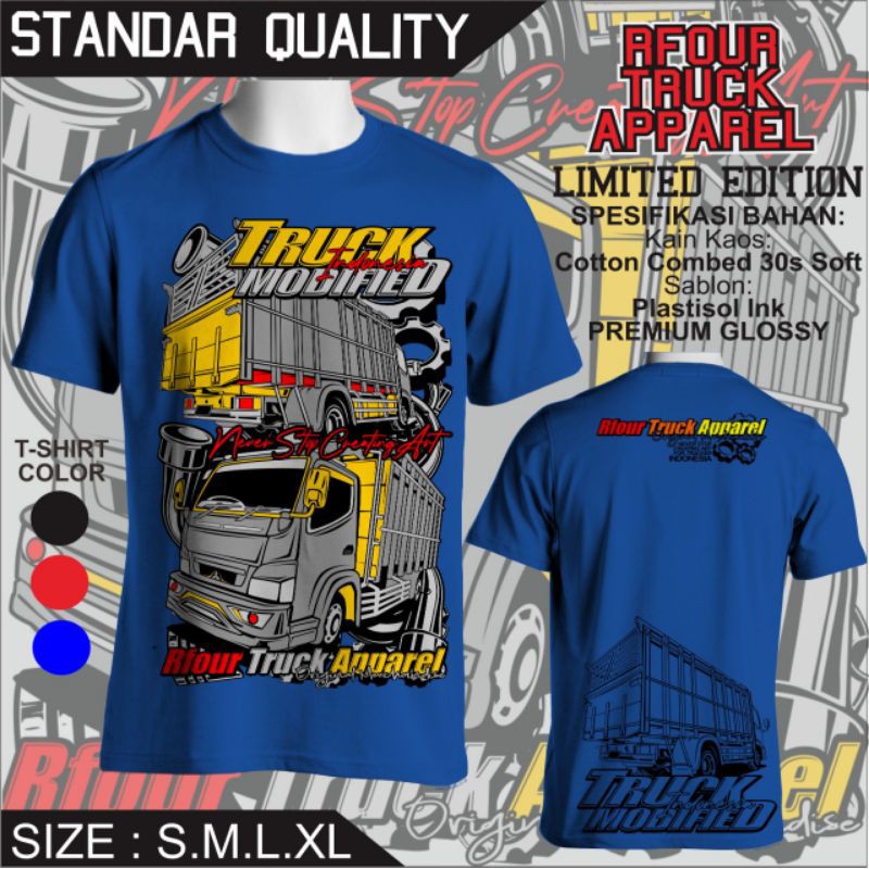 Kaos Truck Mania Original Kaos Truck Driver Truck Anti Gengsi