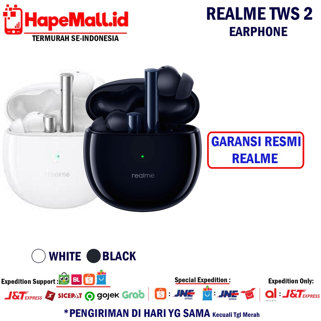 REALME BUDS AIR 2 EARPHONE GARANSI RESMI REALME TERMURAH