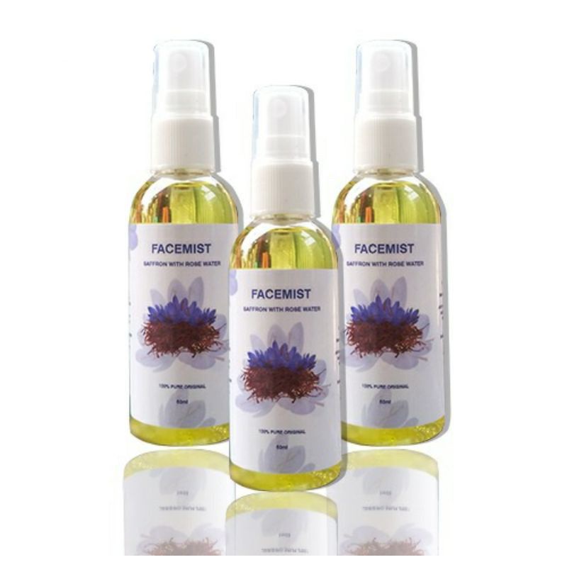 Facemist saffron super negin with rose water