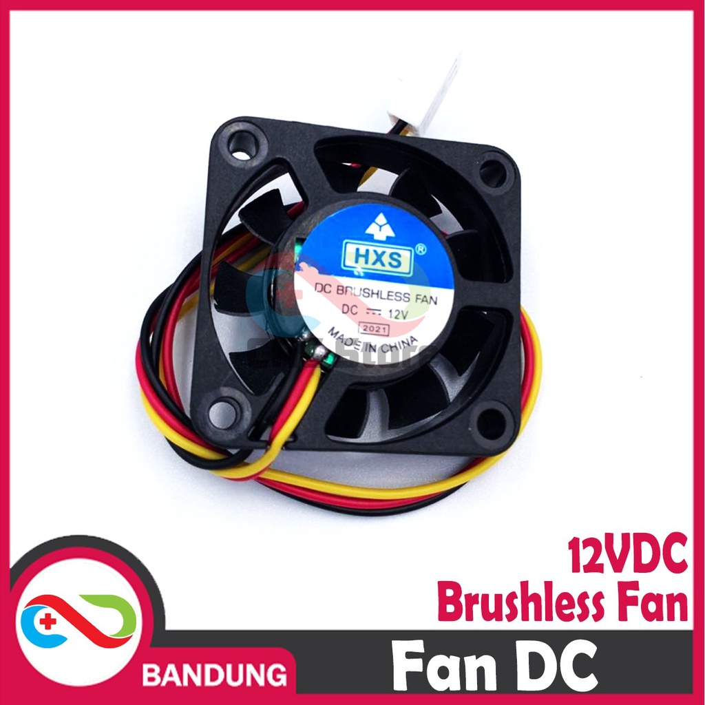 MINI FAN DC BRUSHLESS DC 12V 4x4x1CM