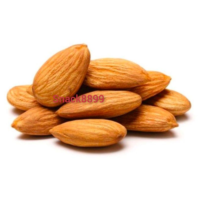 

roasted almond kulit dan tanpa kulit grade A berat 500gr