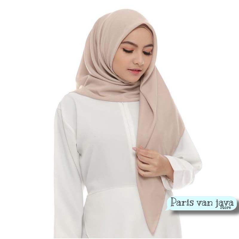 Hijab Segiempat Voal Paris Premium | Bella Square Segiempat Voal Premium | kerudung segiempat Voal