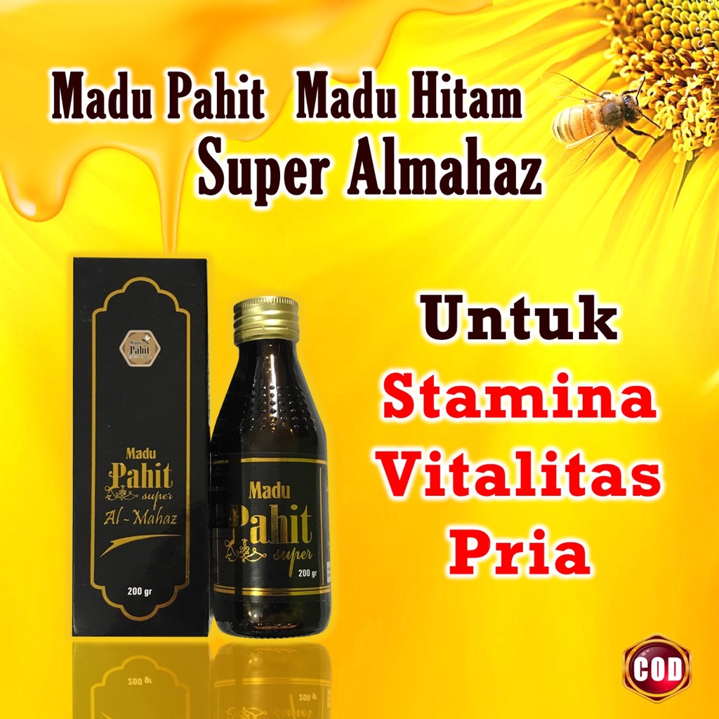 Madu Hitam Pahit Almahaz Madu Pahit Super Almahaz 200gr Original