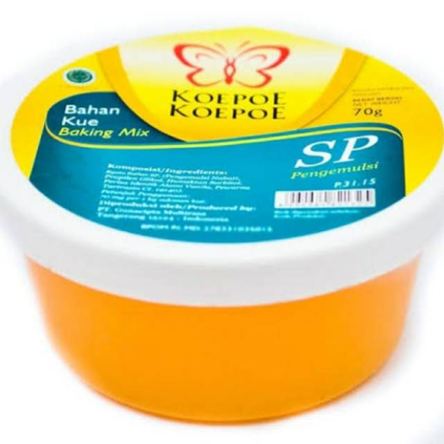 

SP Koepoe Koepoe BESAR 70gr Baking Emulsifier Mix READY Bisa Campur
