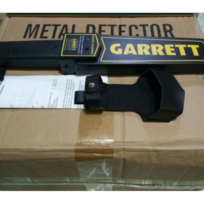 GARRET Super Scanner - Handheld Metal Detector- alat deteksi logam