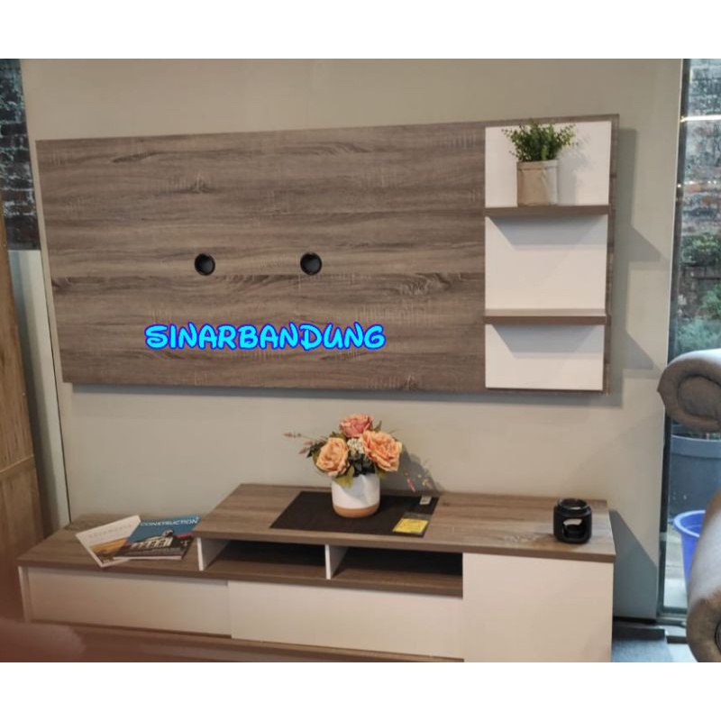 Jual Rak Tv Minimalis Besar Rak Tv Wall Unit Shopee Indonesia