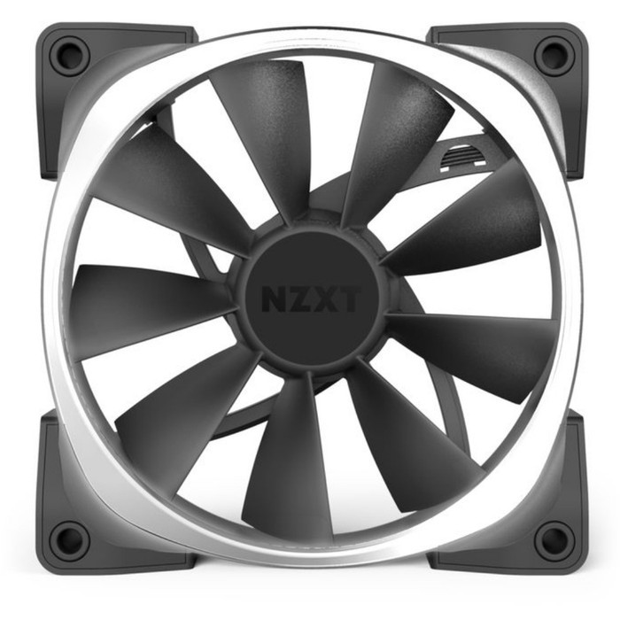 Fan NZXT AER RGB 2 120mm Fan Single Pack Black atau White | RGB fan