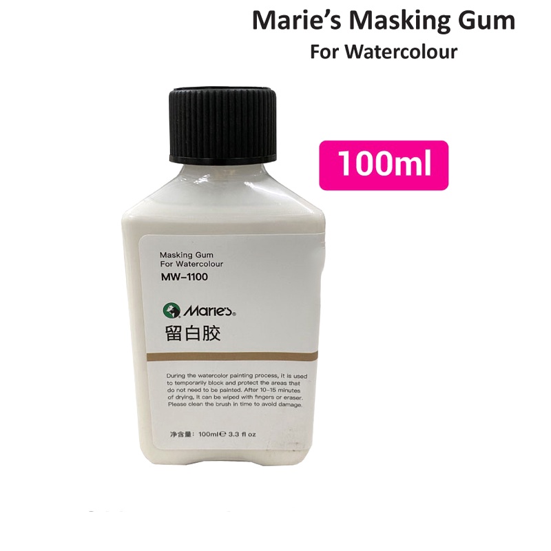

MARIES MASKING GUM FOR WATERCOLOUR MW-1100 100ML