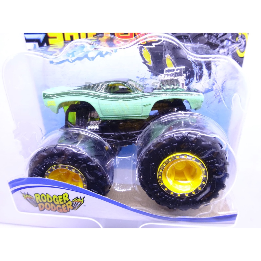 Hot Wheels Monster Trucks Color Shifters Rodger Dodger