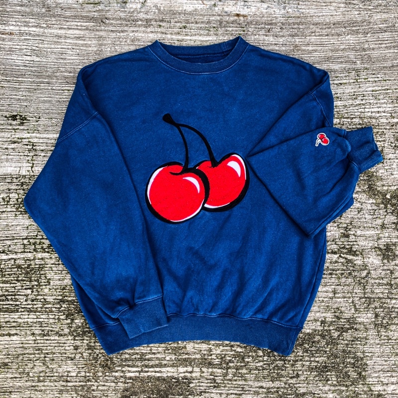 KIRSH CHERRY CREWNECK SECOND BRANDED