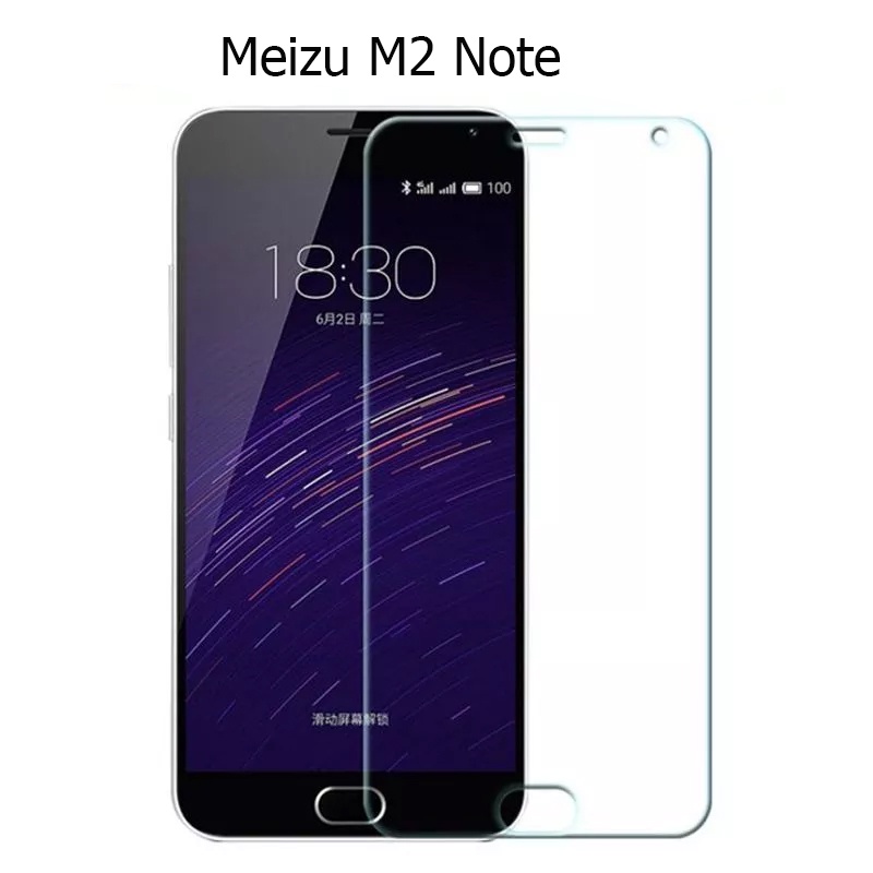 Tempered Glass Screen Protector Anti Gores for Meizu M2 Note