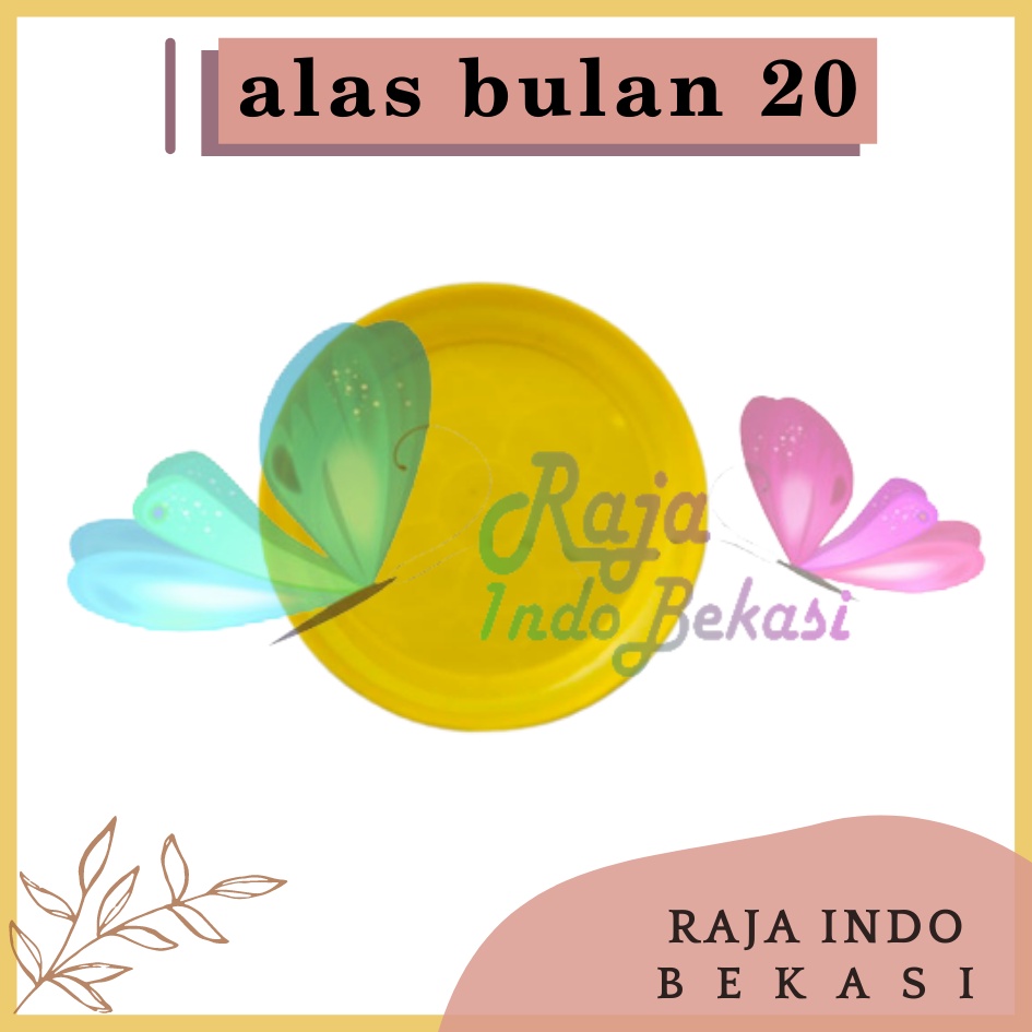 Tatakan Pot Alas Bulan 20 Putih Hijau Kuning Hitam Merah Bata Terracota Terracotta Merah Coklat Tatakan Alas Kembang Pot Tawon Tirus Putih 25 24 21 20