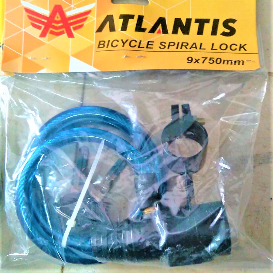 Kunci Sepeda Spiral Atlantis Bike