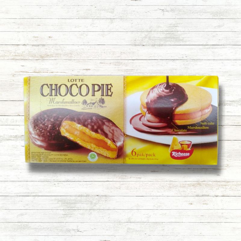 

Lotte Choco Pie Marshmallow Cheese 6 x 28gr
