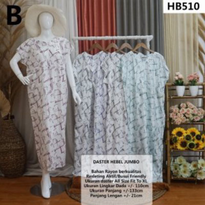 daster busui/daster hebel/daster panjang/daster rayon/daster kekinian