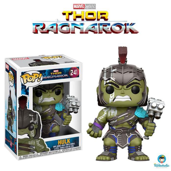 Funko Pop Marvel Thor Ragnarok - Hulk (Helmeted Gladiator) #241