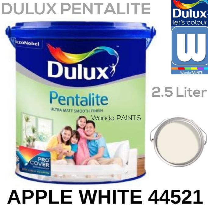 DULUX PENTALITE Apple White 44521 (2.5 L)