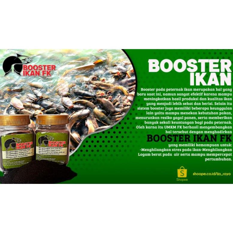 Booster Ikan Fk (Isi 100Gr)