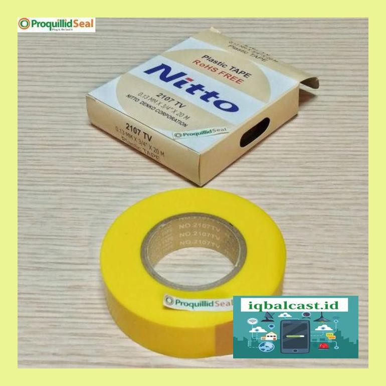 

Blbjzk Isolasi Selotip Lakban Solasi Kabel Listrik Nitto Warna Warni Kuning Tanas4Bl