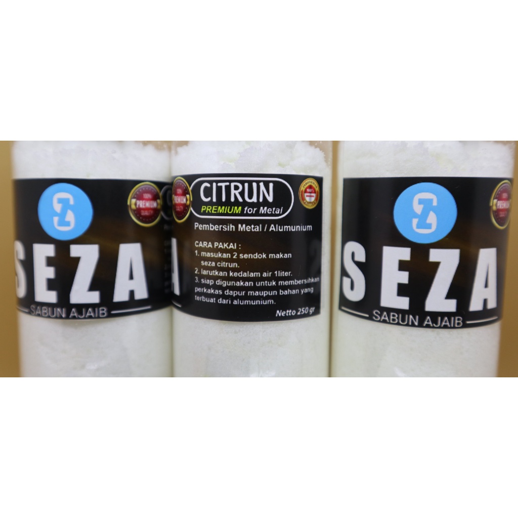 CITRUN 250gr / Sitrun / Citrun / Pembersih Metal / SEZA CITRUN Premium