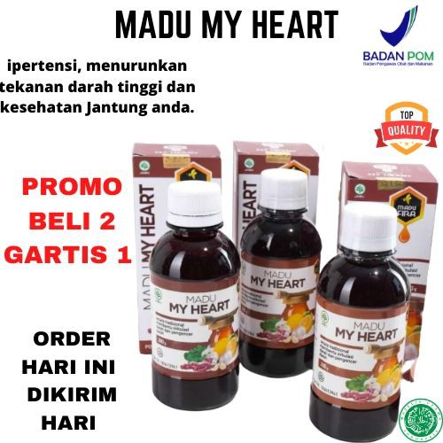 

PROMO COD Herbal Obat Jantung Madu My Heart Membantu Menurunkan Kolestrol / Darah Tinggi / Jantung