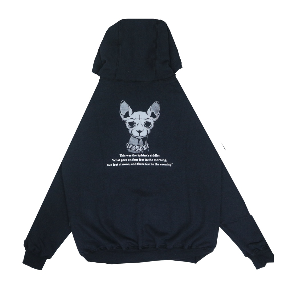 Bitsnbobs76 Sphinx Black Hoodie