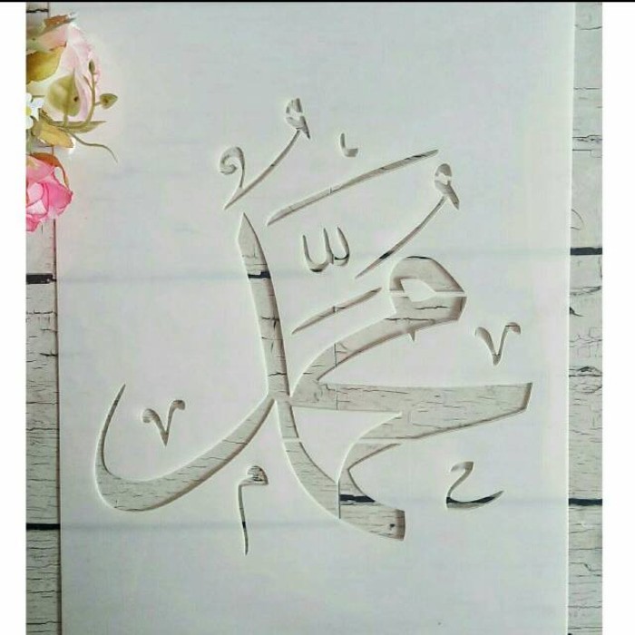 Stencil ukuran 21x29 cm 034