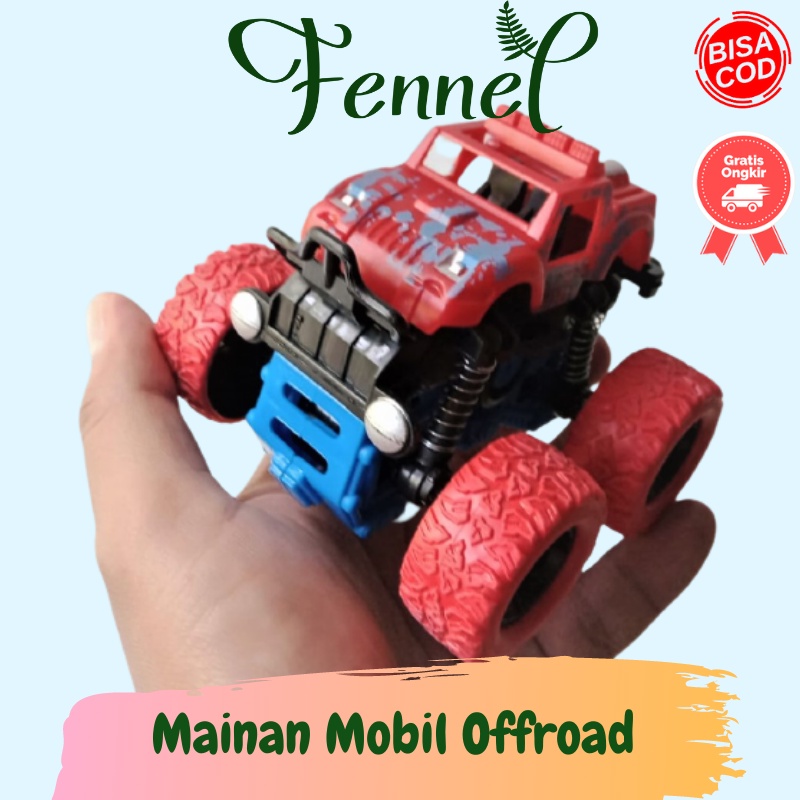 Mainan Mobil Jip Off Road 4 Drive Monster Zap