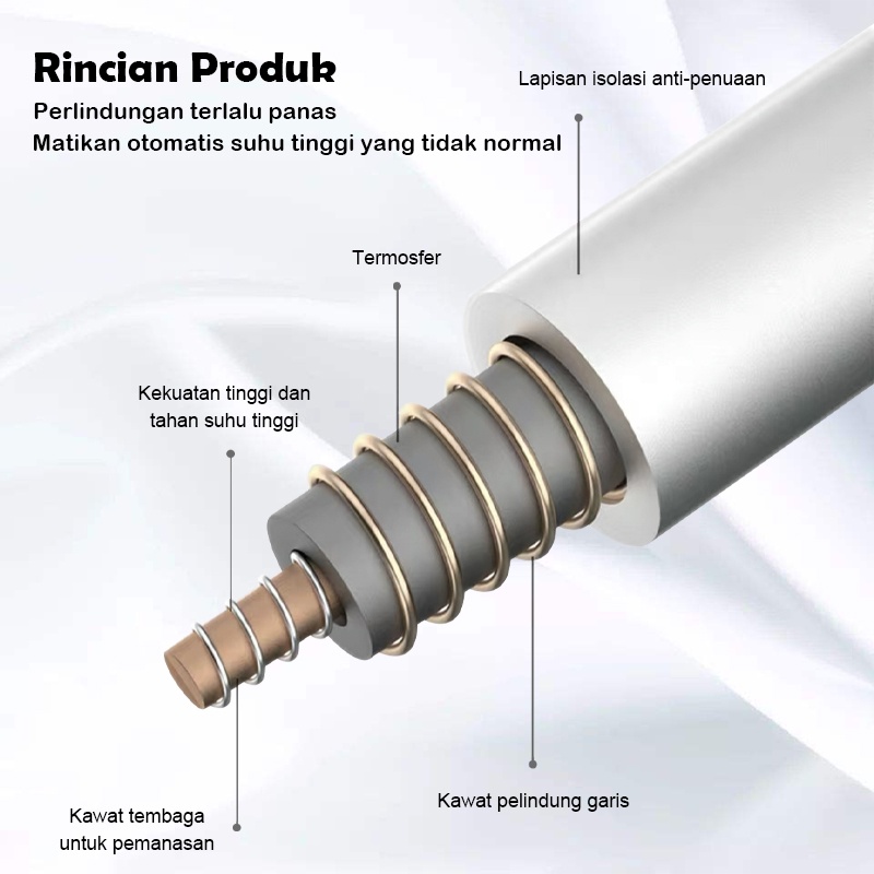 60x30cm Bantal Panas terapi kesehatan Alat Terapi bantal listrik panas terapi elektrikukuran besar 10-Level Fast Heat Mat Relief Pain