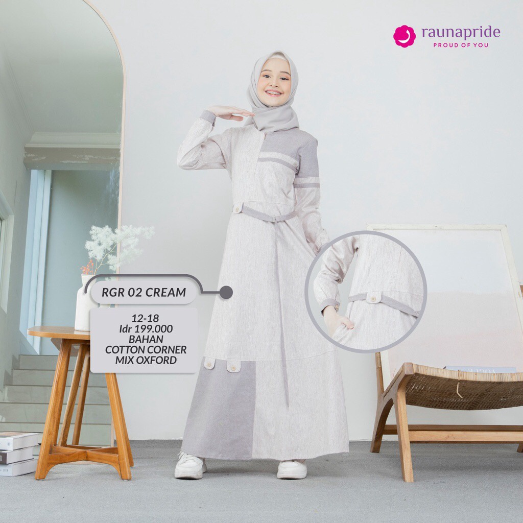 Gamis remaja by rauna terbaru RGR 02