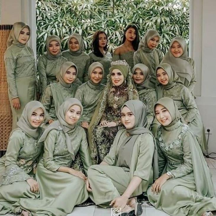 Best - Paket Seragaman Bridesmaid / Baju Nikah / Baju Wisuda/ Seragaman Keluarga