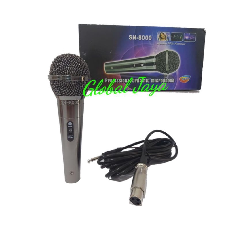 mic kabel sony sn8000 full besi stainless free kabel mic sony sn 8000 cable microphone dynamic microphone