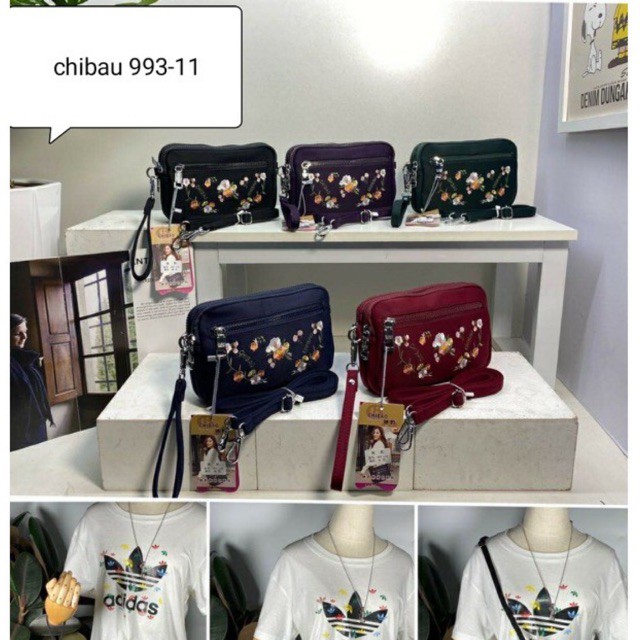 TAS WANITA IMPORT CHIBAO 993-11 2IN1 JINJING DAN SELEMPANG