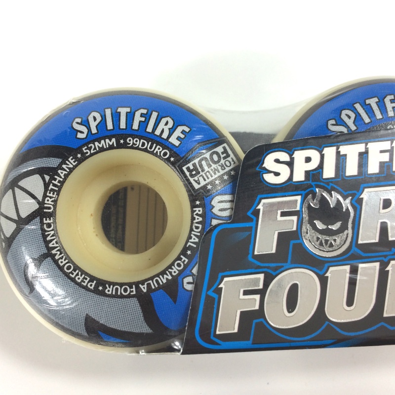 Spitfire F4 pro Roda skateboard 99A 52MM F4 Warna Biru