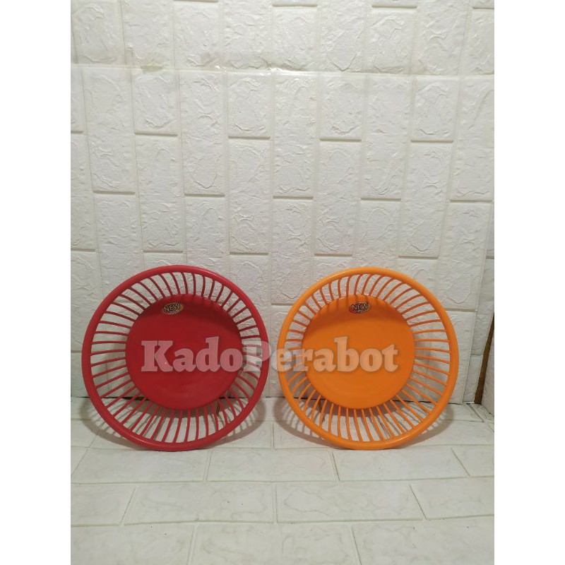 keranjang buah bulat - wadah estetik - keranjang buah - Diora round L