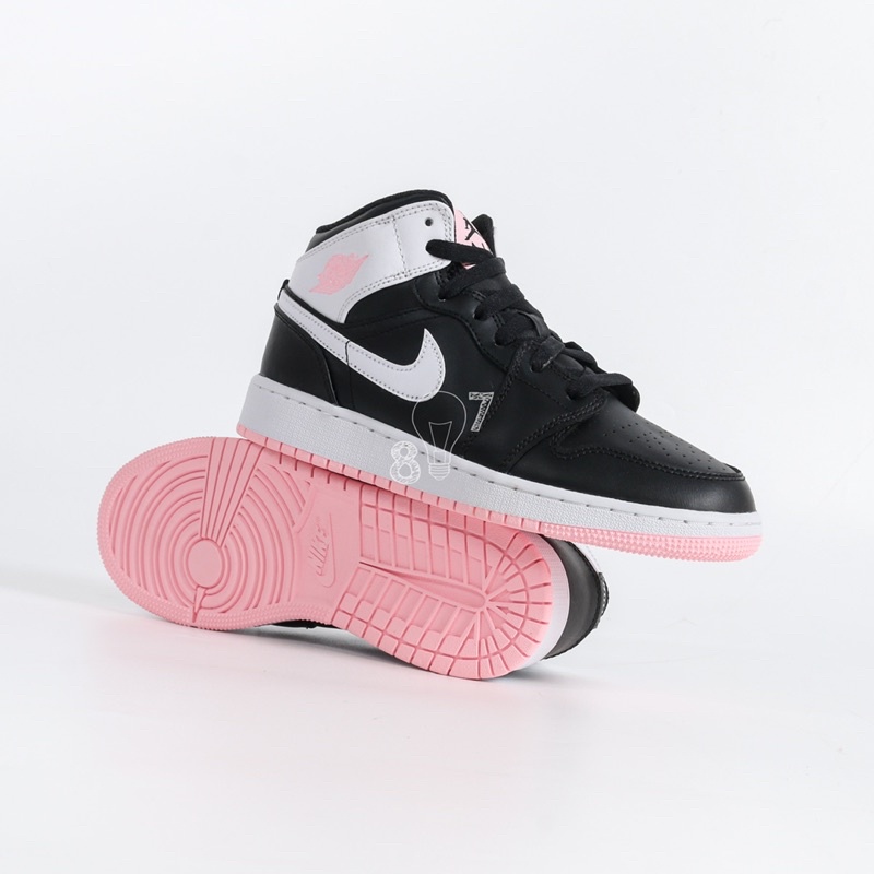 Air Jordan 1 Mid Arctic Pink Black