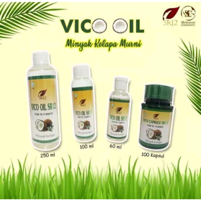 MINYAK KELAPA / MINYAK KELAPA MURNI / MINYAK KELAPA SR12 / VCO KAPSUL SR12 / VCO OIL SR12