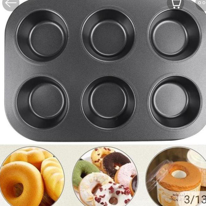 

Nonstick Muffin Carbon Steel Cupcake Molds /Muffin Tray Terbaru