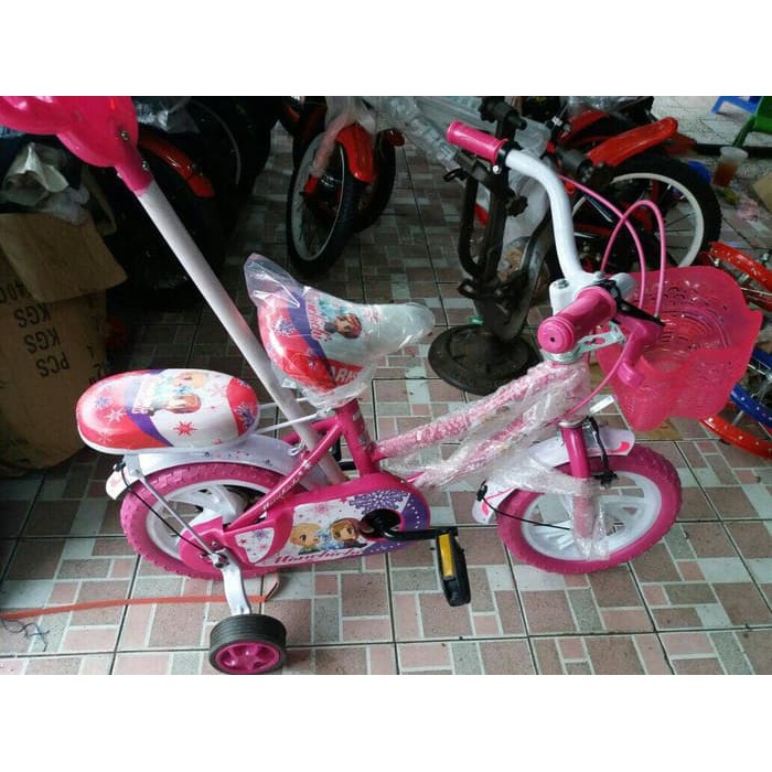 Sepeda Anak Dorongan Stir Monchichi 12